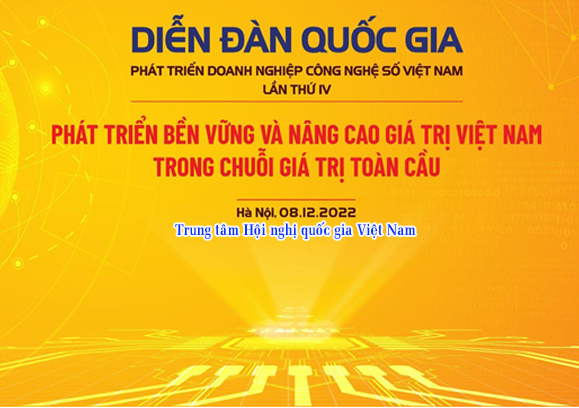 Chương trình Diễn đàn quốc gia về phát triển doanh nghiệp công nghệ số Việt Nam lần thứ IV